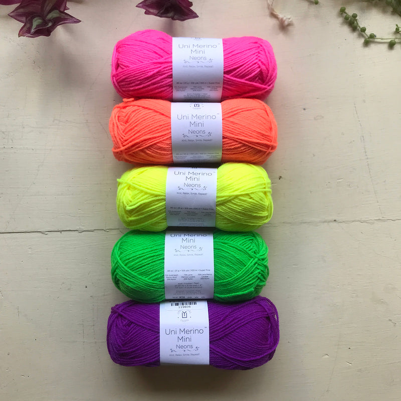 Uni Merino Mini Neon