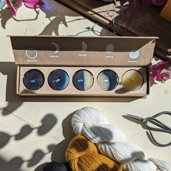 Waxing Moon Tealights