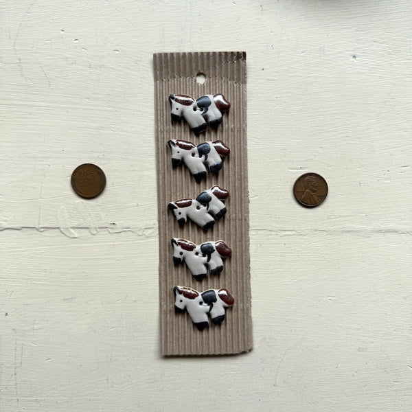 White Horse Buttons