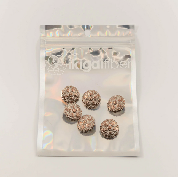 Wild Rose Button