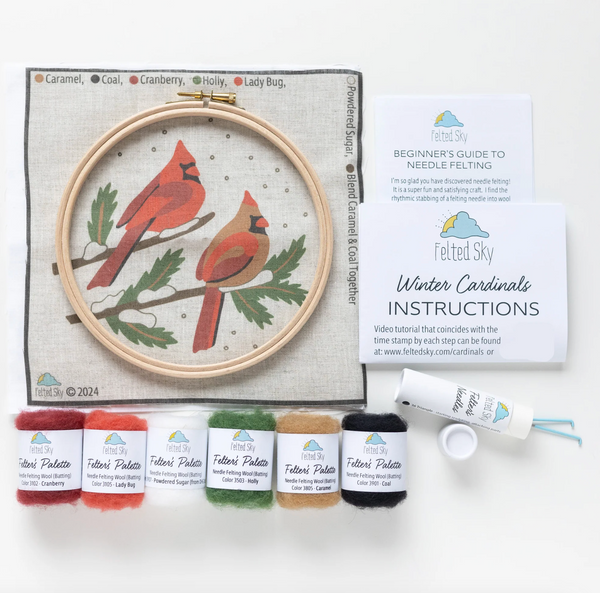 Winter Cardinals