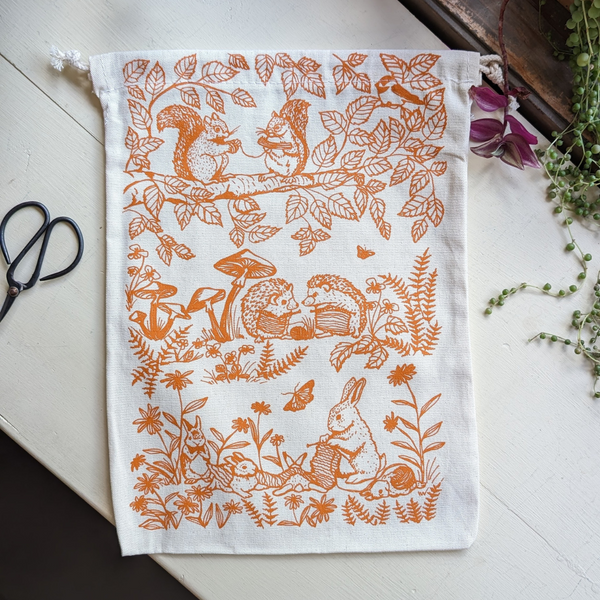 Woodland Drawstring Bag