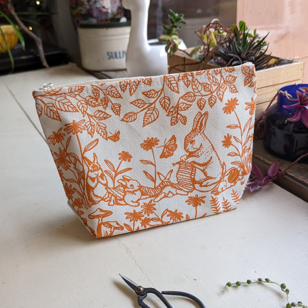 Large Woodland Zip Pouch
