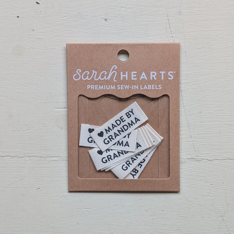 Made by Grandma Organic Cotton Labels