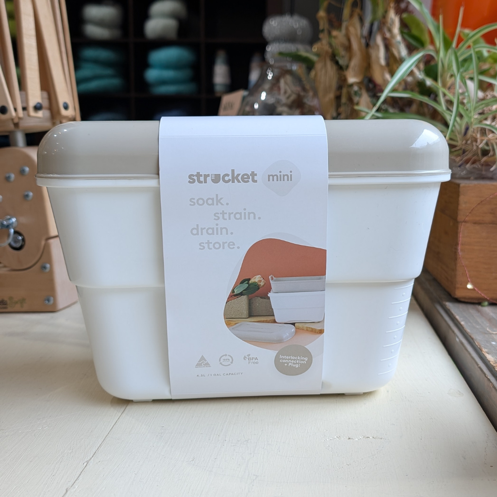 1g Bucket Strucket Mini 4.5L / 1G+ Interlocking Strainer Bucket with Plug – Woven ...