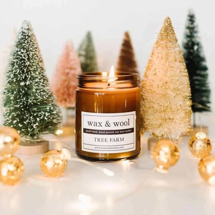Wax & Wool Candles - Holiday Collection