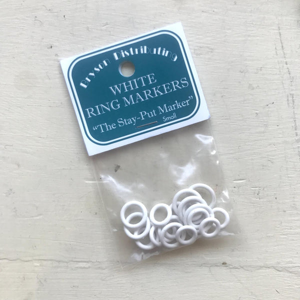Bryson White Ring Markers