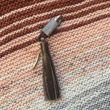 Leather Shawl Pin