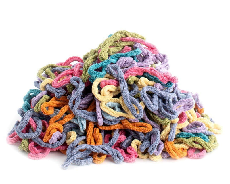 Friendly Loom Lotta Loops - 10" PRO Earthtone Potholder Weaving Loops | Make 6 Cotton Potholders (Loom Sold Separately)