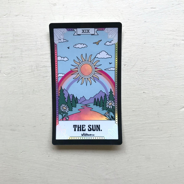 Tarot Sticker - Sun