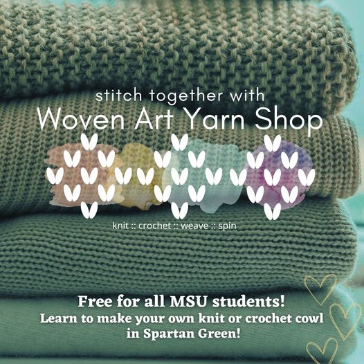 Stitch Together Donation Woven Art Yarn Shop